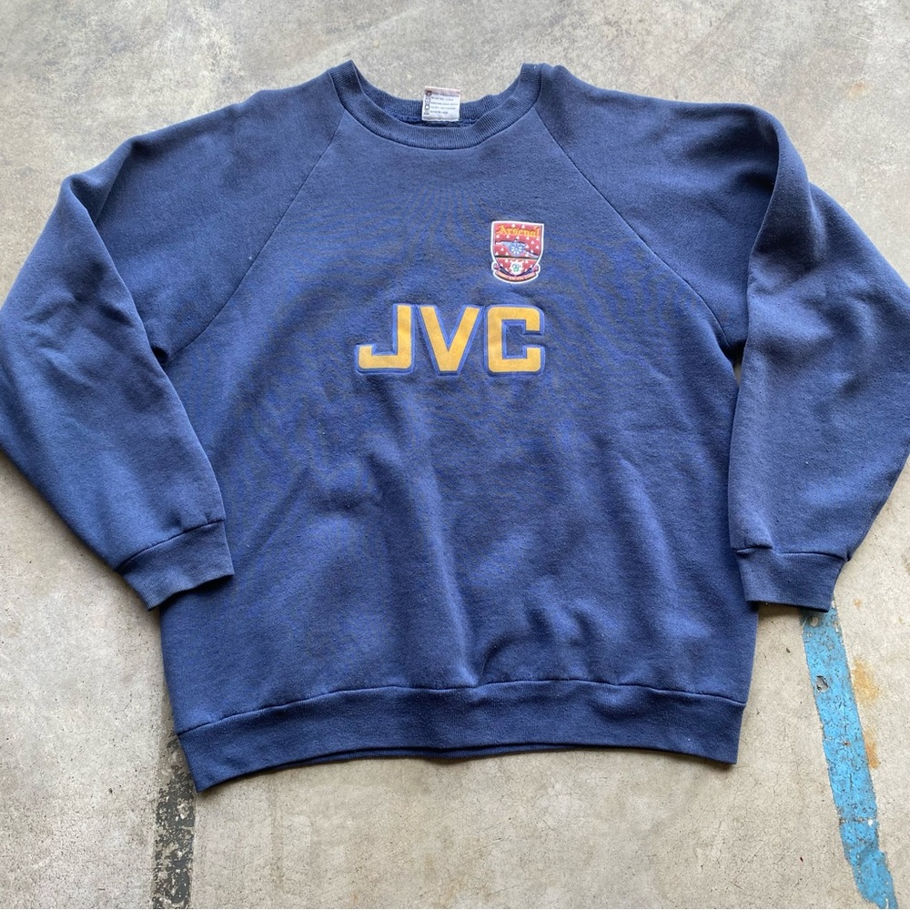 Vintage 90s Arsenal FC 1992/1994 Sweatshirt Jumper - Picture 2 of 9